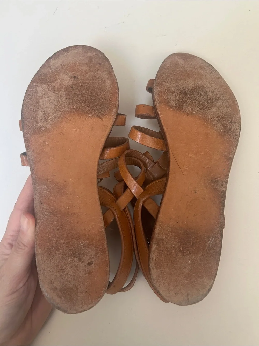 Tory Burch Kira Sandals Womens Size 7 M Leather Buckle Strappy Shoes